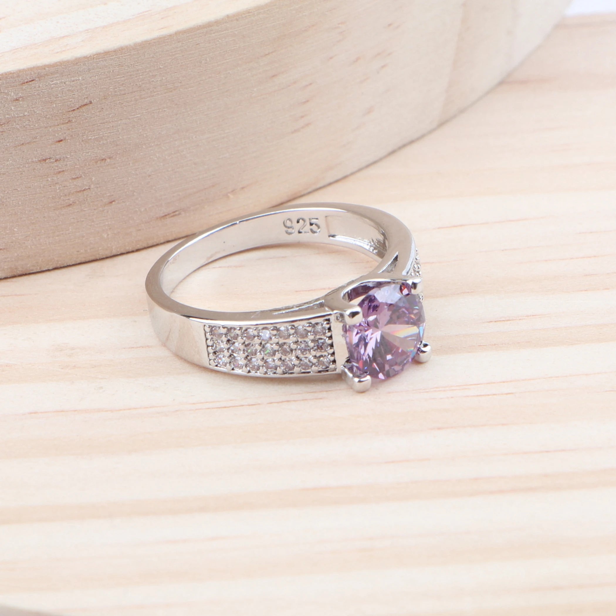 Purple Zircon Luxury Set