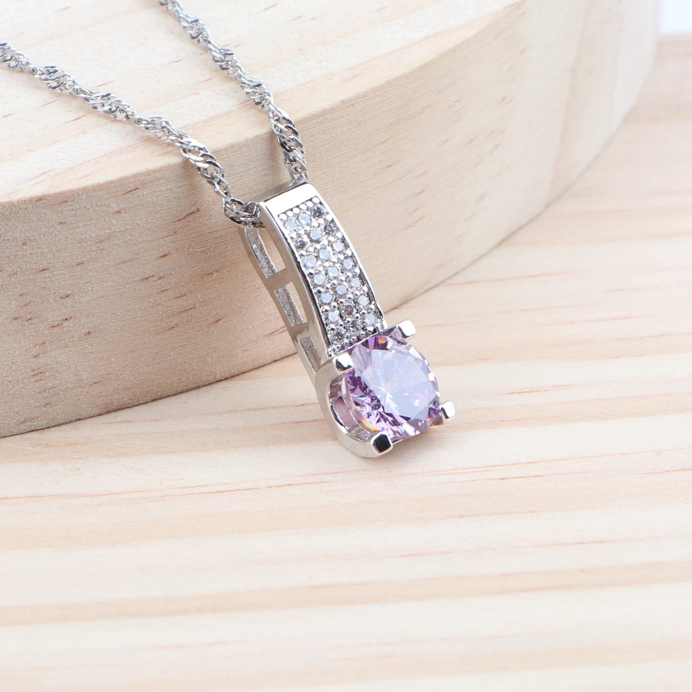 Purple Zircon Luxury Set