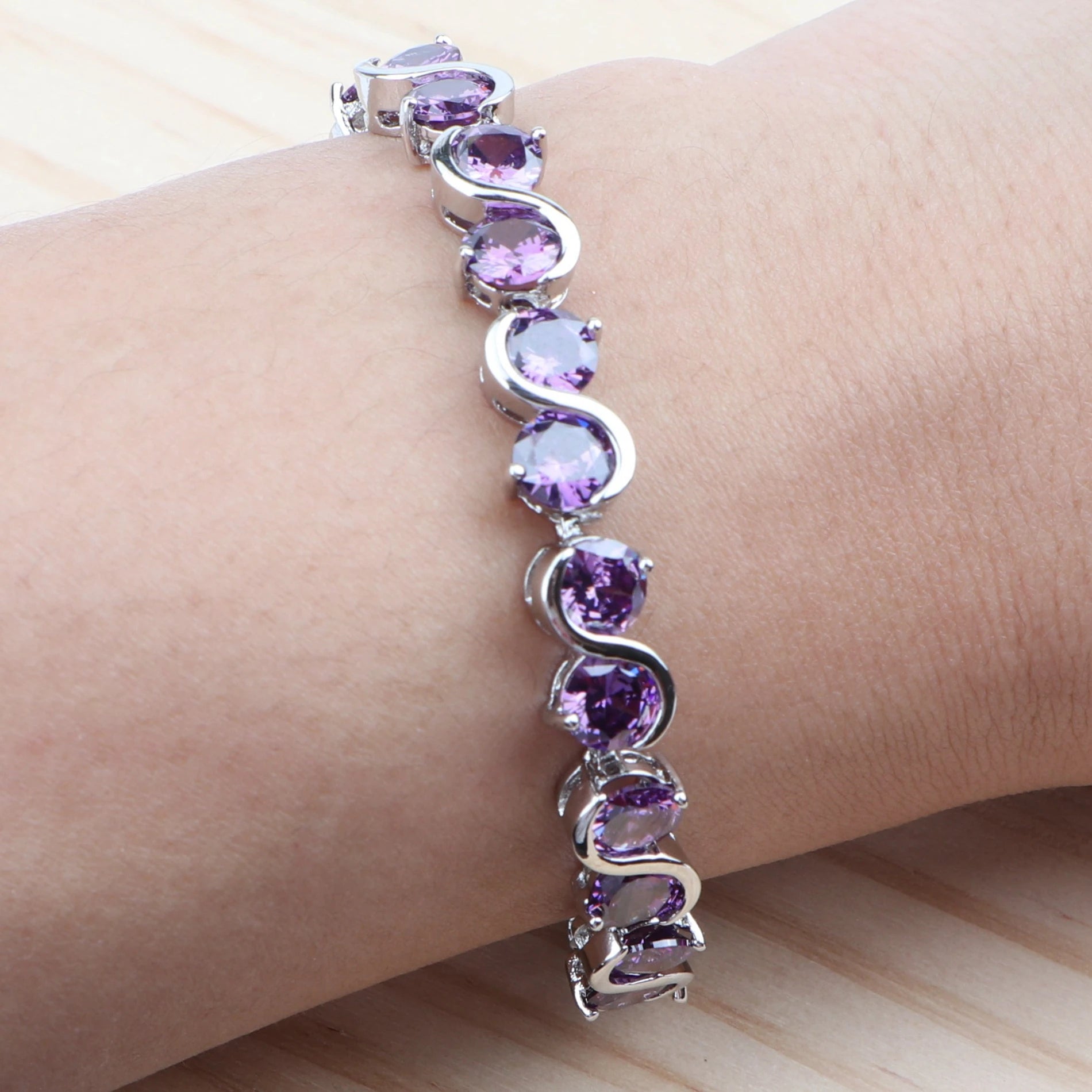 Purple Zircon Luxury Set