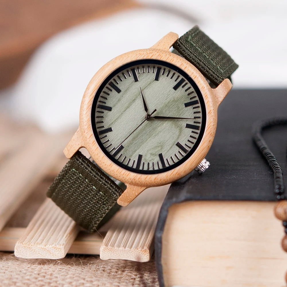 BOBO BIRD Solid Wood Luxury Wristwatch