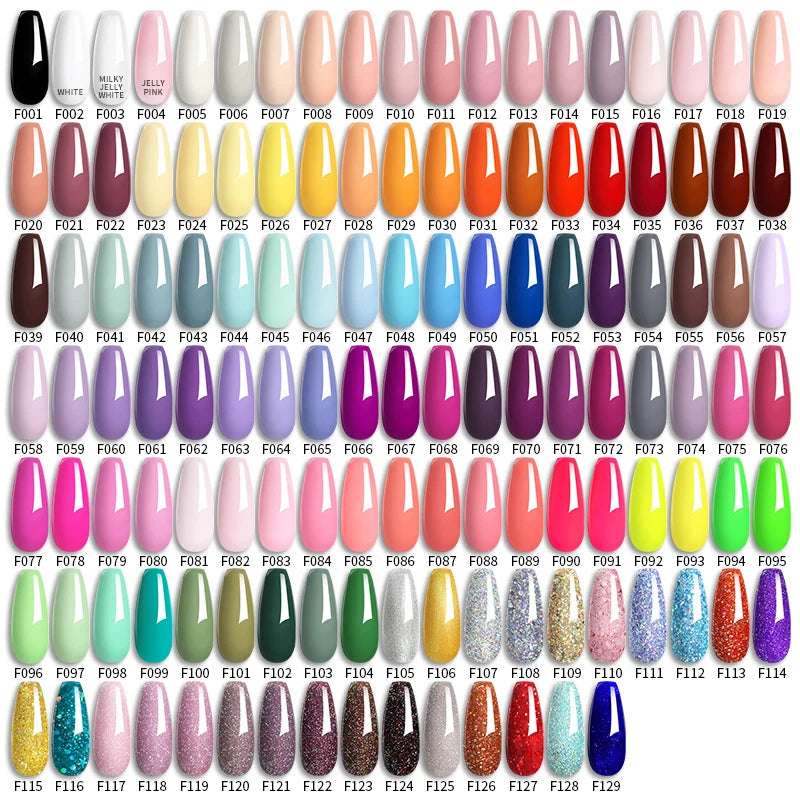 Free Gift - LILYCUTE 129 Colors Nail Gel Polish