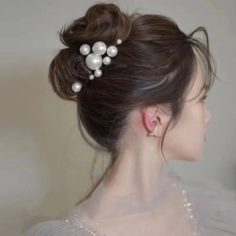 Free Gift-Rhinestone Pearl Hairpins Party Jewelry Gift