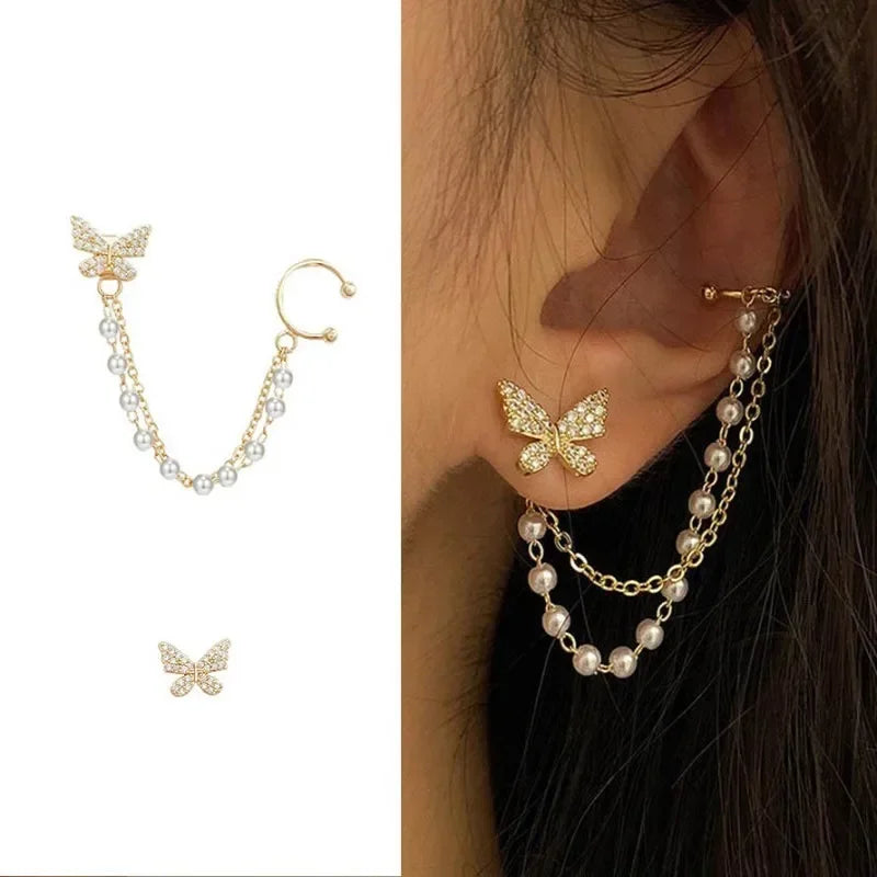 Stylish Butterfly Ear Bone Clip