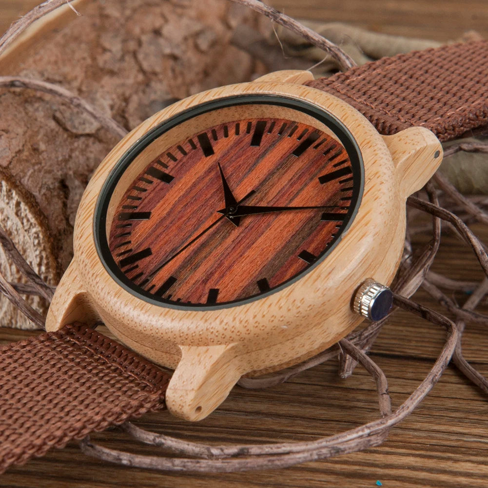 BOBO BIRD Solid Wood Luxury Wristwatch