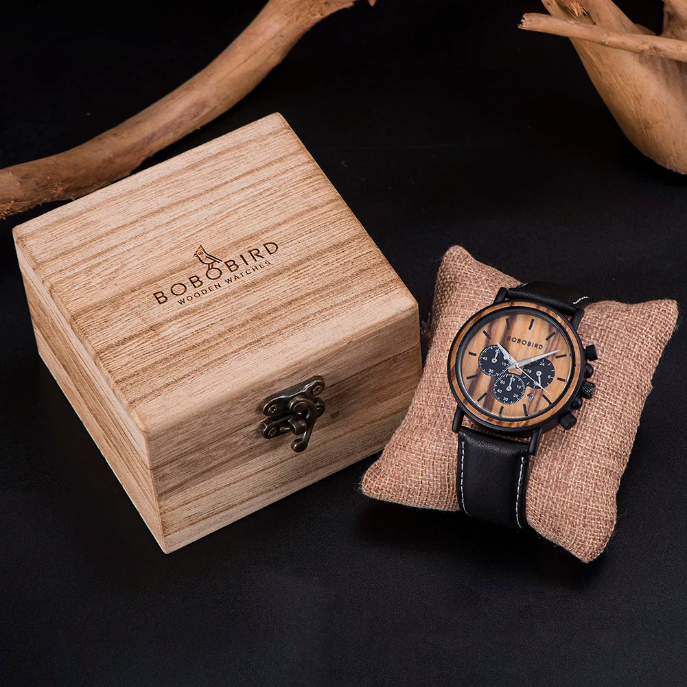 BOBO BIRD Creative Men's Wooden Watch