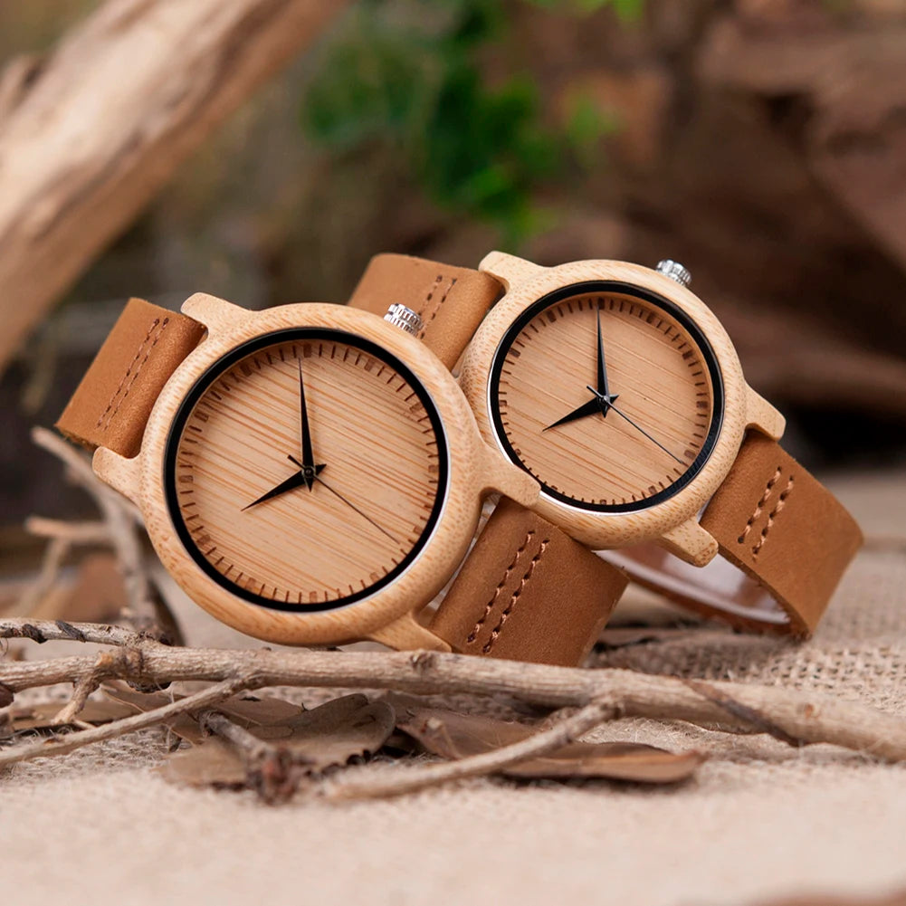 BOBO BIRD Solid Wood Luxury Wristwatch