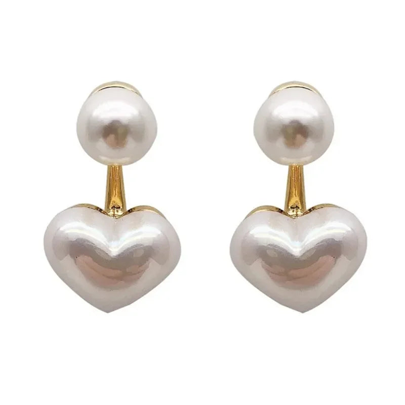 Elegant Love Pearl Earrings