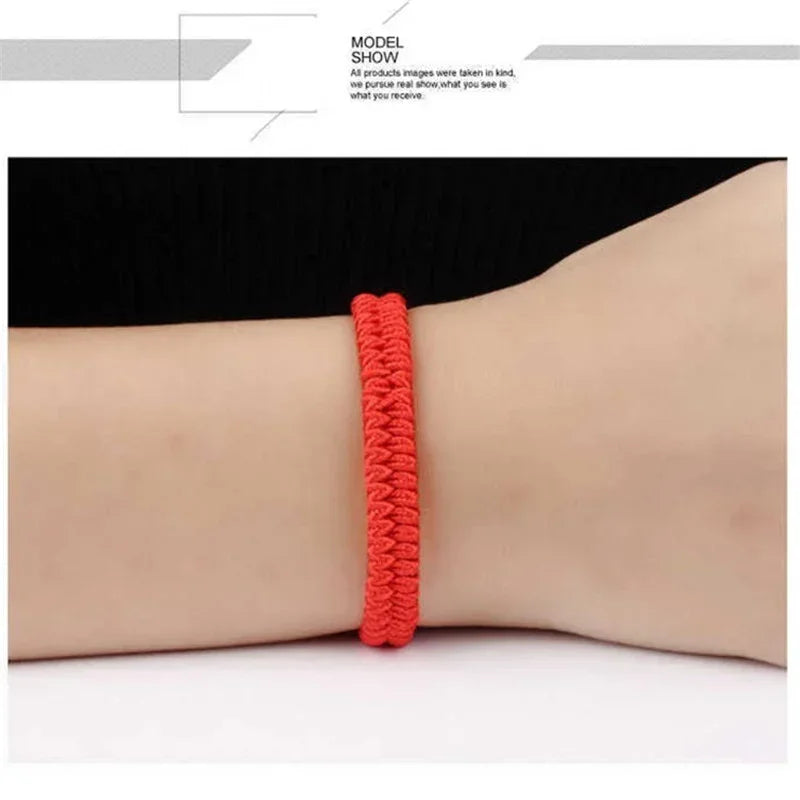 Elegant Red String Bracelet Women