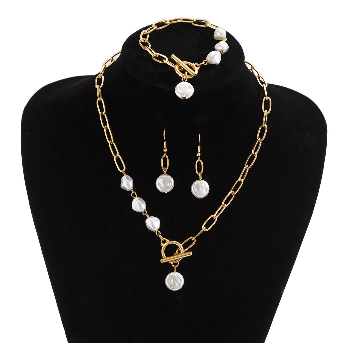 Hot White Pearl Jewelry Set