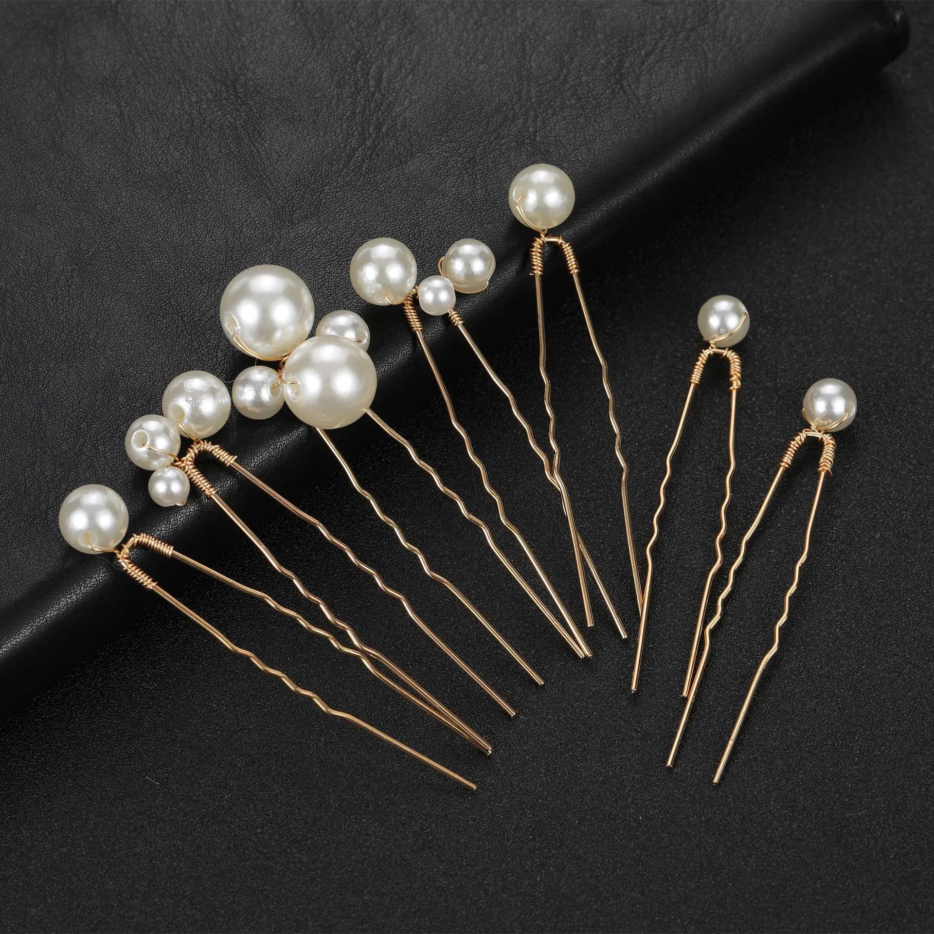 Free Gift-Rhinestone Pearl Hairpins Party Jewelry Gift