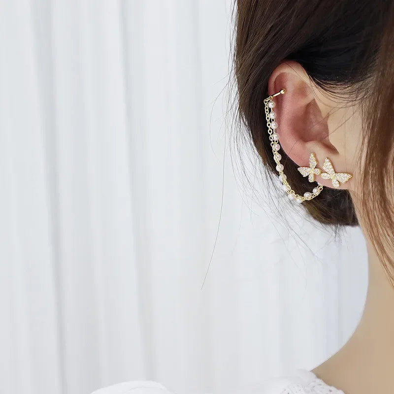 Stylish Butterfly Ear Bone Clip