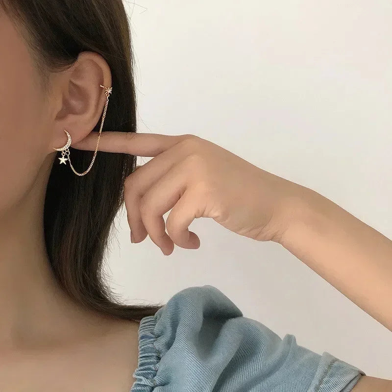 Elegant Ear Bone Clip Women