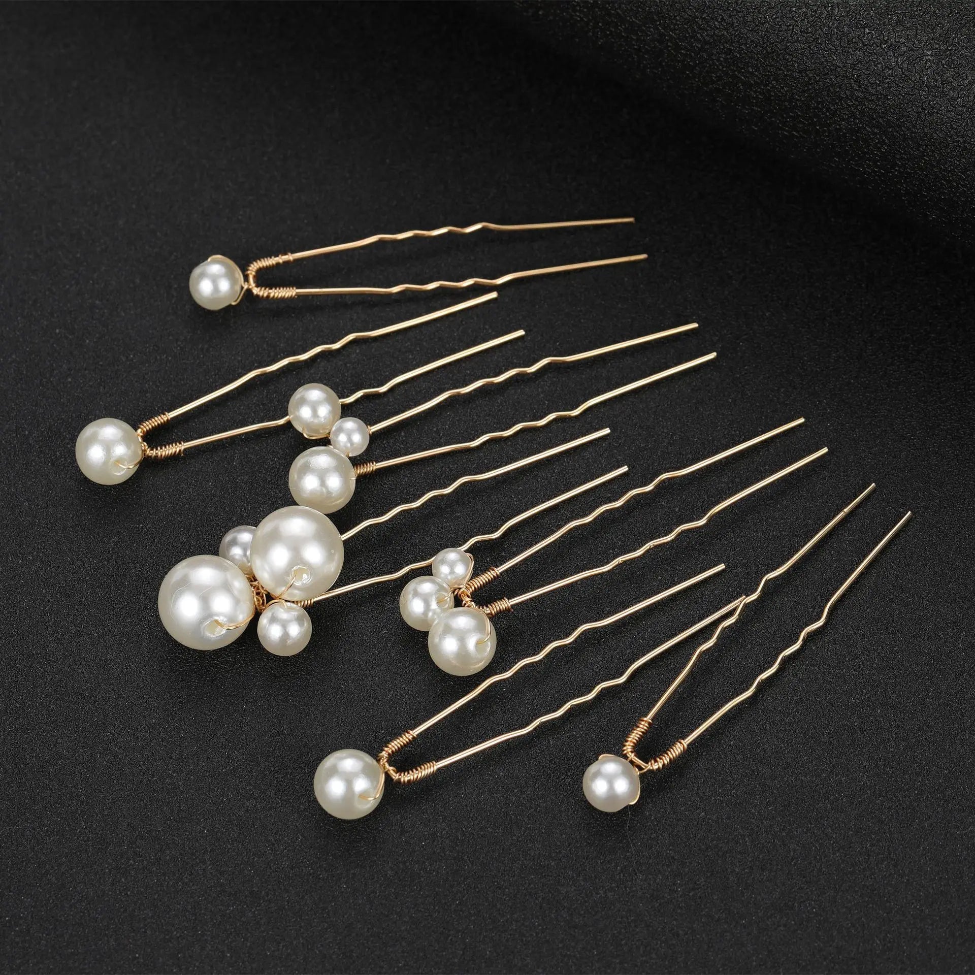 Free Gift-Rhinestone Pearl Hairpins Party Jewelry Gift