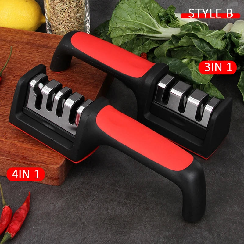 Free Gift - 3-Segment Multi-Functional Knife Sharpener