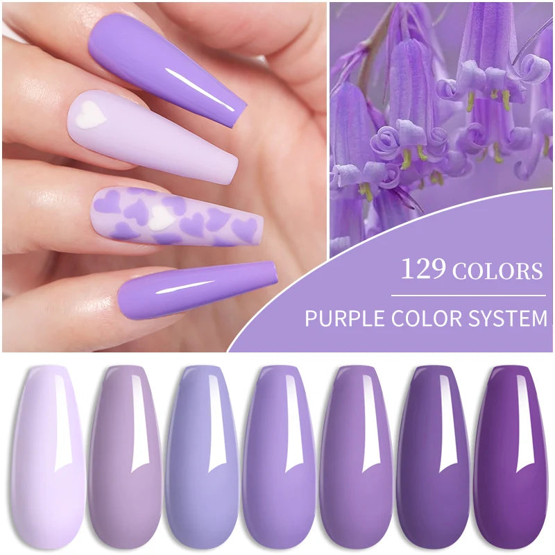 Free Gift - LILYCUTE 129 Colors Nail Gel Polish