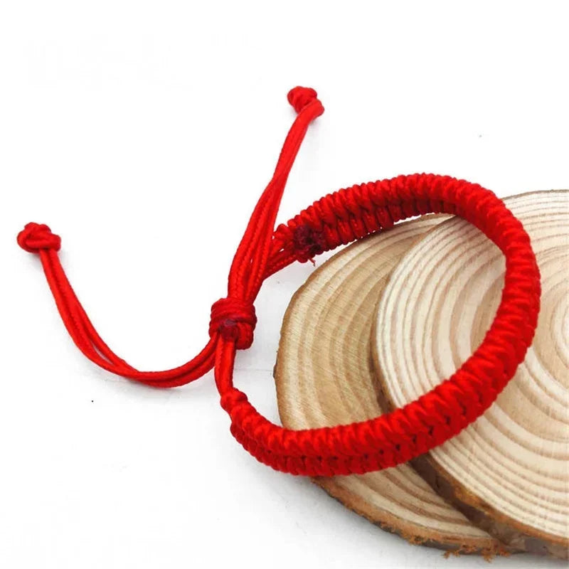 Elegant Red String Bracelet Women