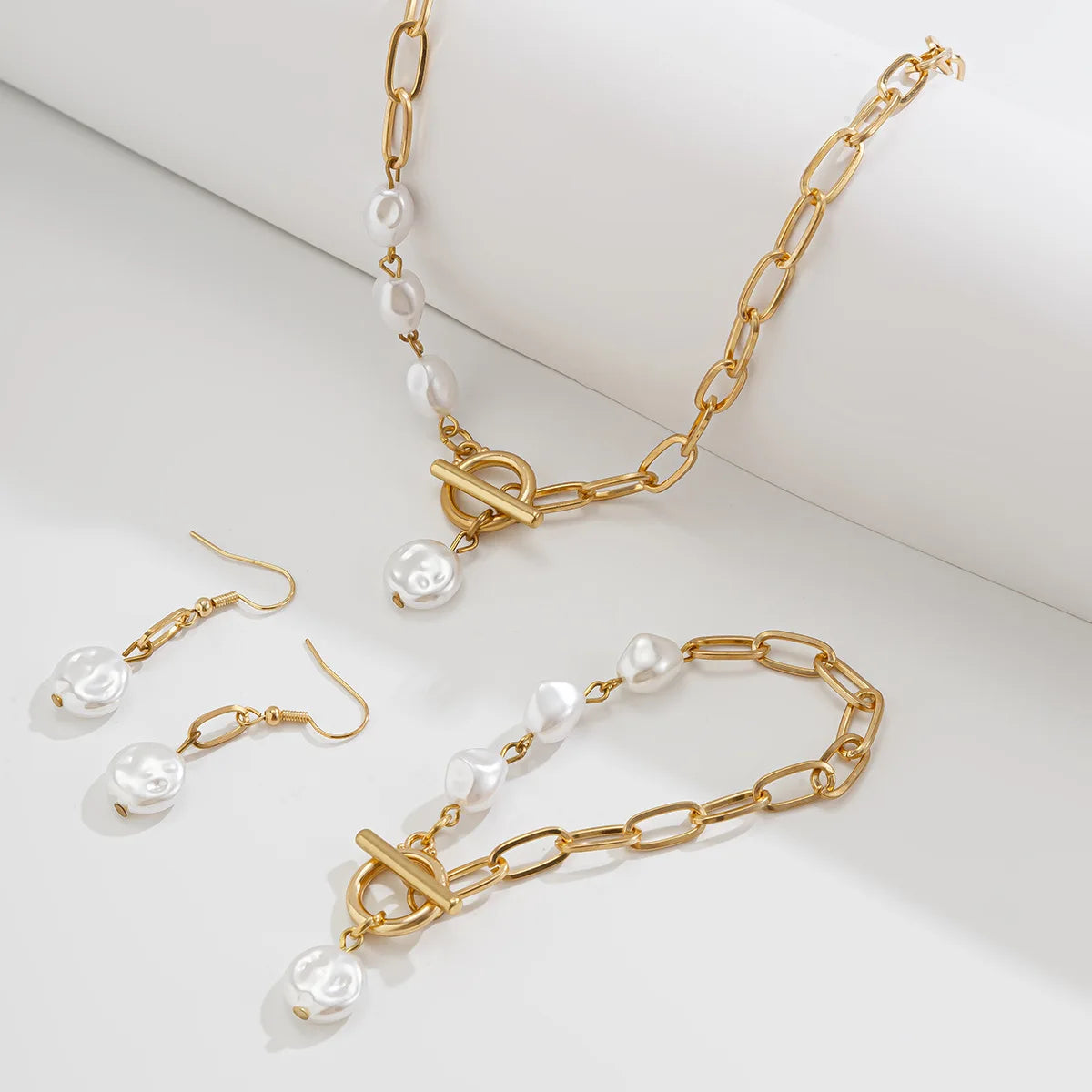 Hot White Pearl Jewelry Set